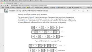 Search/Sort 9 | shell sort