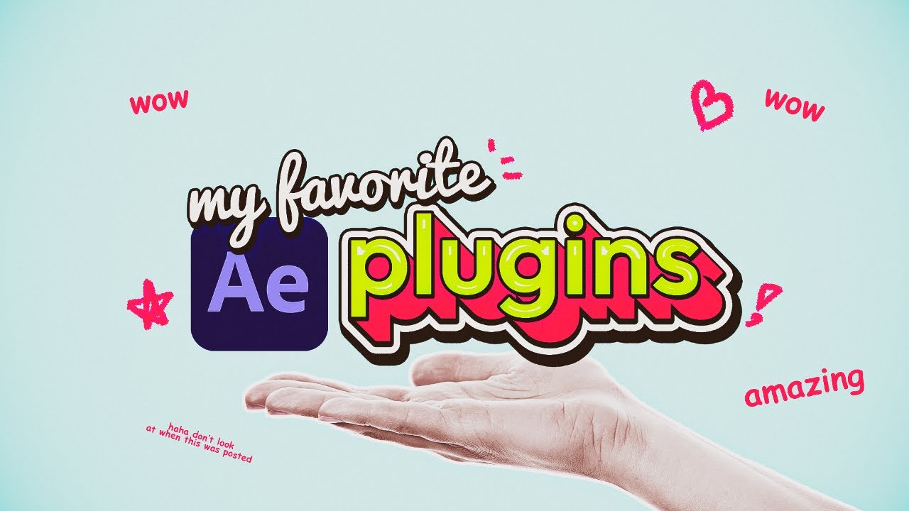 My FAVORITE Free After Effects Plugins (ever, In The World And Universe ...