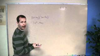 Multiplying Polynomials in Two Variables