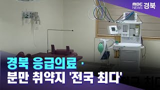 경북 응급의료·분만 취약지 '전국 최다'/ 안동MBC