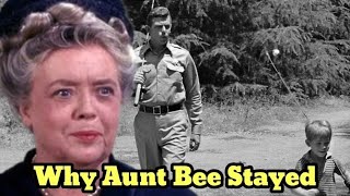 Why Frances Bavier Stayed With Mayberry After Andy Griffith Left