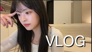 VLOG | 직장인 주말 집콕 일상 | 일 혼밥 약간의 혼술을 곁들인,, ღ