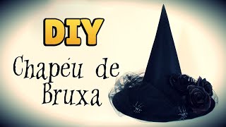 DIY: How to Make a WITCH HAT - HALLOWEEN COSTUME EASY IDEAS