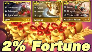 พลัง Fortune 2% (TFT Set 11)