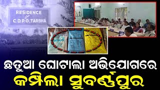 ଛତୁଆ ଘୋଟାଲା ଅଭିଯୋଗରେ କମ୍ପିଲା ସୁବର୍ଣ୍ଣପୁର  || Odisha Halchal