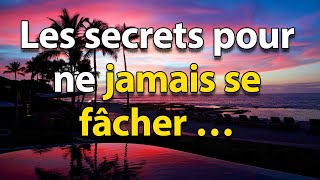 Les secrets pour NE JAMAIS SE FÂCHER | Stoïcisme