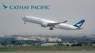 [飛行日誌EP1✈️] 國泰航空 A350-900 台北-香港 優質的航空開箱  | 我真的太雷 超傻眼...... | 探索星球Go Explore Planet