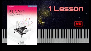 Firefly - Piano Adventures Lesson Book Level 1 - Page 8-9 피아노 어드벤처 Synthesia Tutorial