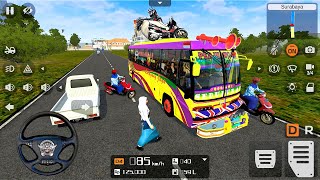 Bus Simulator Indonesia #51 New BUSSID mod! Android gameplay