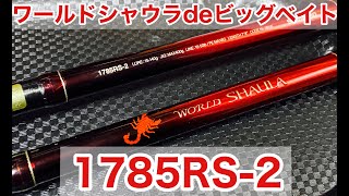 【検証】ワールドシャウラのビッグベイト事情3 31785RS 2編ビッグベイトからジャイアントベイトまでの使用感を紹介します