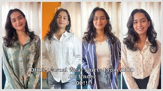 Must-Have Shirts from Ajio for Every Occasion😍❤️ All Under 600!!!😍🫢 |Jeevitha Gowda| #trending