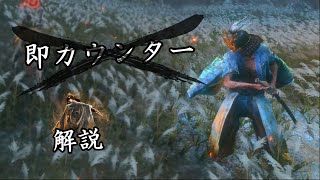 心中一心の 高速カウンターを解明　- Figure out Inner Isshin's quick counter-attack【SEKIRO】