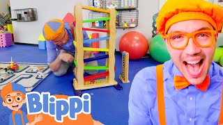 Blippi Has a Blast at the Spectrum | Blippi's Stories and Adventures for Kids | Moonbug Kids