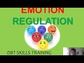 DBT Skills - Emotion Regulation Session 6