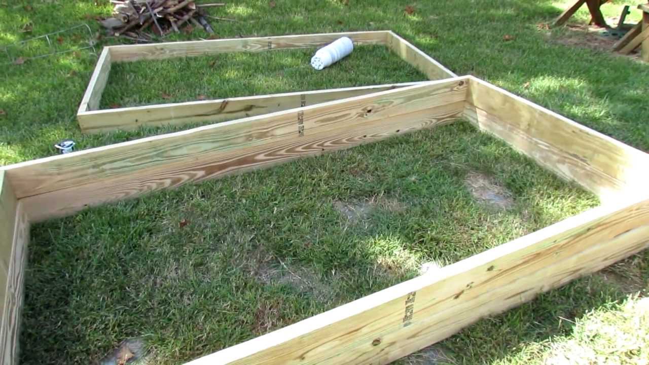 How To Build A Raised Bed Frame - Hanaposy