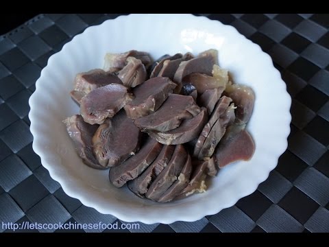 Chinese Recipe : Strewed Turkey Gizzard with Supreme Soya Sauce Chinese Recipe : Strewed Turkey Gizzard with Supreme Soya Sauce
