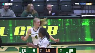 Play of the Week (Jan 20) Linnin Overtime Three Pointer During NEC Win over Chicago State