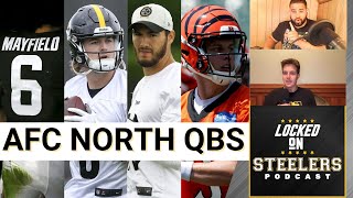 Browns' Baker Mayfield Trade Fallout, AFC North Standing of Steelers' Kenny Pickett, Mitch Trubisky