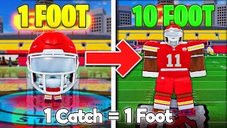 I Gain 1 Foot After EVERY Catch I Do On NFL Universe Football