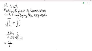 Lesson 22: Practicing Rationalization of Denominators and Simplifying | Math Basics Made Easy