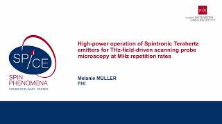 Talks - Terahertz Spintronics 2023 - Melanie MÜLLER, FHI