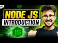 Introduction to Node.js & Learn basics of JavaScript | Backend development tutorial