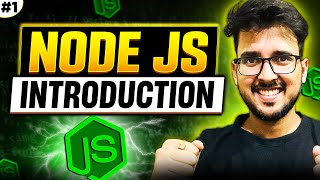 Introduction to Node.js & Learn basics of JavaScript | Backend development tutorial