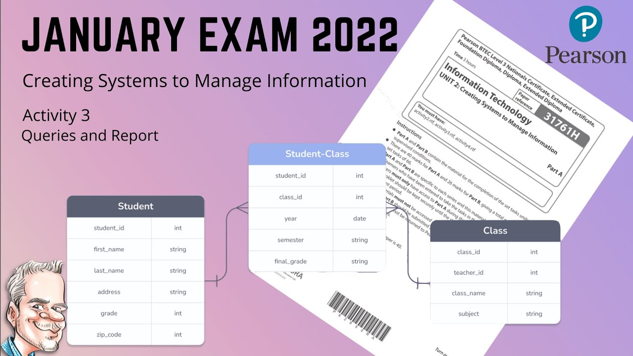 NEW - BTEC Level 3 Database 2022 Exam - Part A - Queries & Reports Walk ...