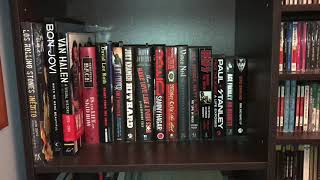 Hard rock and glam metal book collection