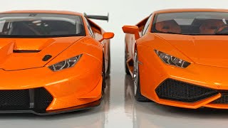 1:18 Lamborghini Huracan LP 610-4 and Super Trofeo by Autoart