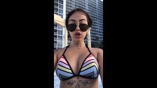 malu trevejo Relax in the Jacuzzi