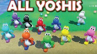 Yoshi Party is Fantastic! (Mario Party Superstars Minigames Master Difficulty Custom Color Yoshis)