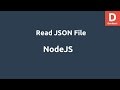 NodeJS Read JSON File