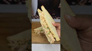 মাত্র ১০ মিনিটে Chicken Sandwich 🥪 বড়লোকি মেহমানদের জন্য 😋 #food #shorts #sandwich #chicken