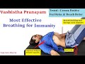 Yoga for Immunity | Vashistha Pranayam & Uddiyan Bandh , Kumbhak or Breathing| Yoga Guru Dheeraj