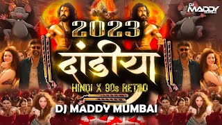 Dandiya 2023 | Hindi & Retro | DJ Maddy Mumbai | Nonstop Garba Dj Song | Trending Songs