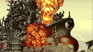 Metal Slug X 靑版 (Hack.Ver) Level-8 One Coin Play / 메탈슬러그X 청판 레벨8 원코인 플레이