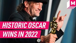 Five Historic Winners From Oscars 2022