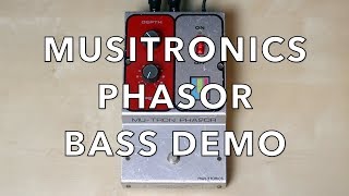 MUSITRONICS MU-TRON PHASOR I BASS DEMO