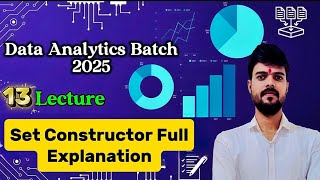 Lec:- 13 Set Constructor in Python 🐍| Python Tutorial With full Hindi Explanation & Learn Coding.