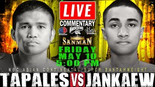 🔴LIVE Marlon Tapales x Nattapong Jankaew Fight Commentary! WBC Asian Continental Super Bantamweight