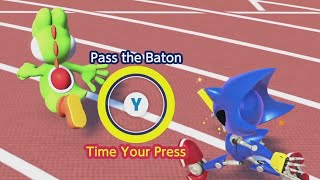 Mario & Sonic Tokyo 2020 - 4 x 100m Relay - UNDER 32 SEC. CHALLENGE