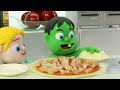SUPERHERO BABIES MAKE HOME ACTIVITIES ❤ Spiderman, Hulk & Frozen Elsa Play Doh Cartoons For Kids