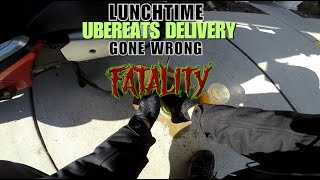 Delivery Disaster: Spilling Drinks and free food while doing ubereats