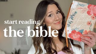 How to start reading the Bible | 5 bible study tips for BEGINNERS