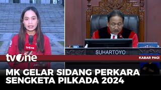 MK Gelar 46 Sidang Perkara Sengketa Hasil Pilkada 2024 | Kabar Pagi tvOne