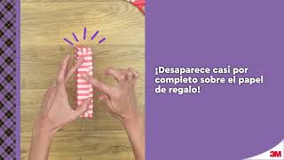 Envuelve, personaliza ¡y sorprende! Con Cinta de Regalo Scotch®