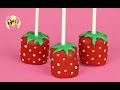 STRAWBERRY MARSHMALLOW POPS kids baking video by Charli's Crafty Kitchen