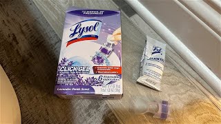 Lysol Click Gel Automatic Toilet Bowl Cleaner - Lavender