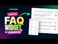 Design a Stunning FAQ Section in Elementor (100% FREE, No Pro)